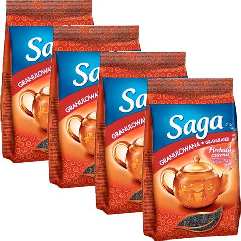 Saga Herbata Czarna Granulowana 90g 4 13170574684 Oficjalne