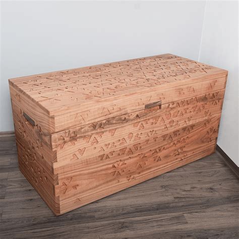 Wooden chest - Contemporary design - LesnaVesna