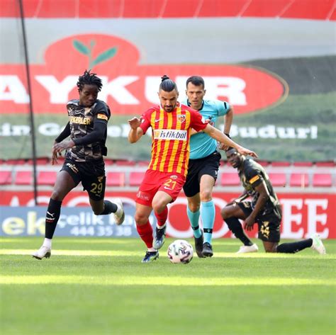 Kayserispor Göztepeyi Elinden Kaçırdı KAYSERİ YEREL HABER Son