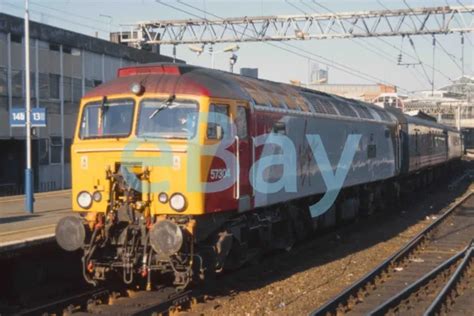 35MM RAILWAY SLIDE Of Class 57 57304 Manchester Piccadilly Copyright