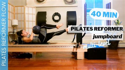 PILATES REFORMER Jumpboard Workout 40 Min Multi Level Cardio