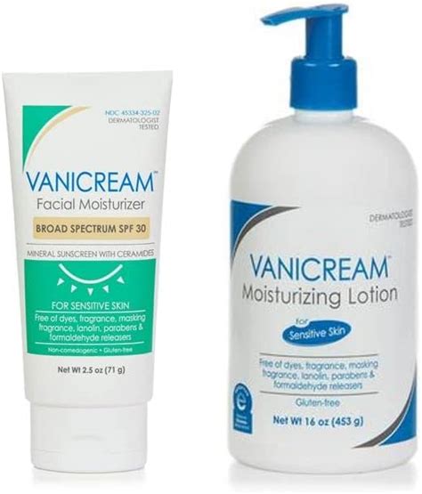 Amazon Vanicream Moisturizing Lotion With Pump Ounce Facial