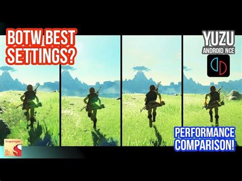 Zelda Botw Yuzu Android Best Settings Gen Youtube