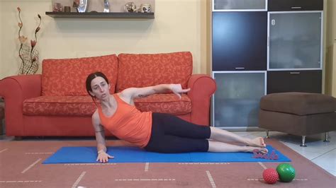 Lezione Pilates Per Addominali Con Silvia Fitsmile YouTube