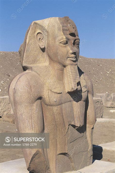 Egypt Ancient Tanis San Al Hajar Al Qibliyah Temple Of Amon Statue