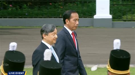 Presiden Jokowi Sambut Kunjungan Kenegaraan Kaisar Naruhito Di Istana Bogor