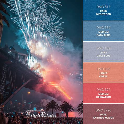 Happy New Year Christmas Color Palette Color Palette Design Color