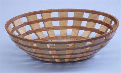 Scroll Saw Bowls: Oval open segmented bowl