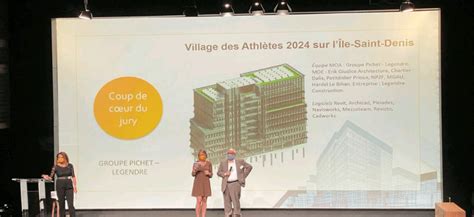 Un BIM dArgent pour le projet du futur Village des Athlètes Groupe