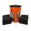 Quick Dam Grab And Go Flood Barrier Kit Contains 10 5 Ft Flood