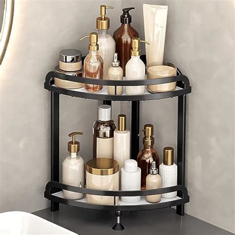 Nlbtw Tier Bathroom Organizer Countertop Corner Bathroom Counter