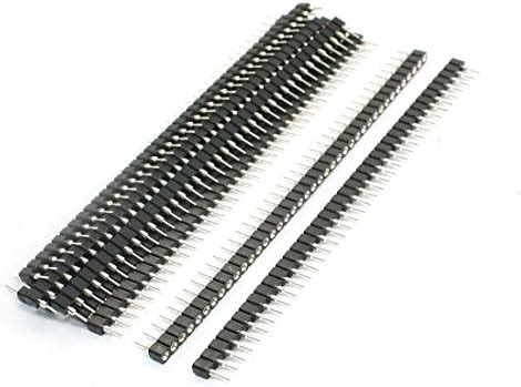 Amazon Uxcell 50Pcs 2 54mm Pitch 2x14 Pin Double Row Straight