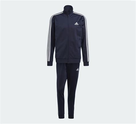 Adidas Essentials 3 Stripes Trainingspak Heren Plutosport