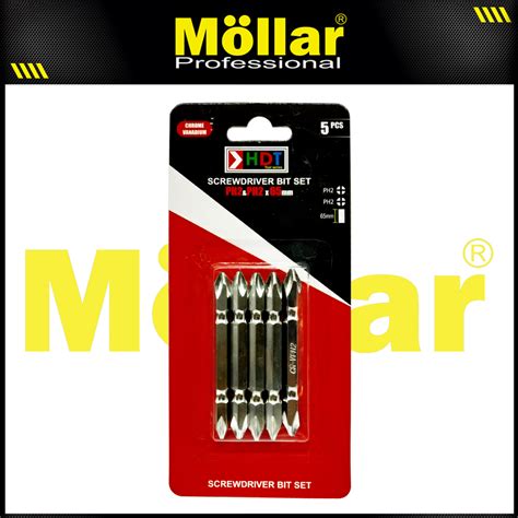 Hdt Mata Bor Obeng Ph Mm Plus Plus Screwdriver Bit Set Set