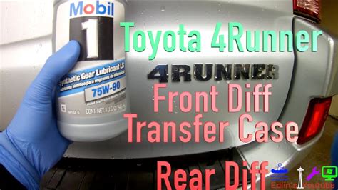 Toyota Runner Transmission Fluid Change