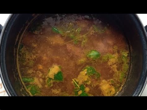 Miriyala Rasam కమమన మరయల రస pepper Charu miriyala charu YouTube