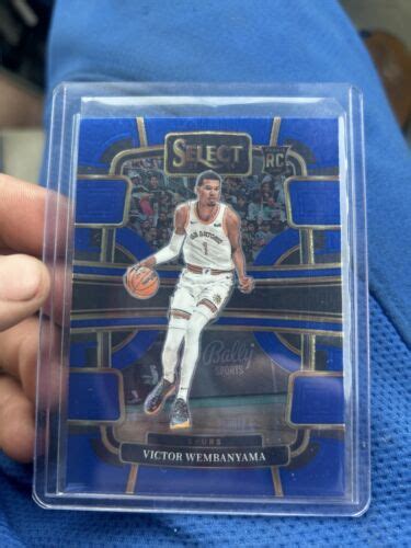 Select Victor Wembanyama Rookie Card Rc Concourse Wemby Spurs