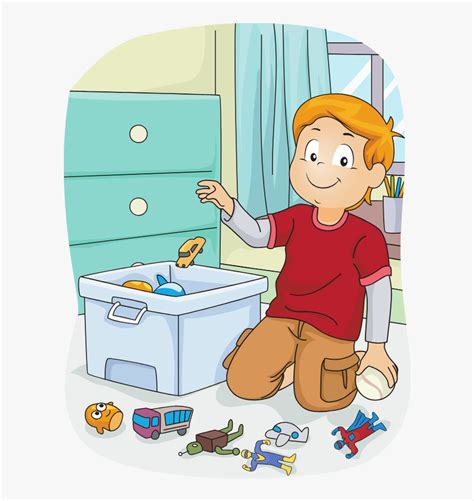 Clean Up Toys Clip Art