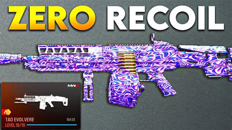 The NEW TAQ EVOLVERE Has ZERO RECOIL In MW3 Best Taq Evolvere