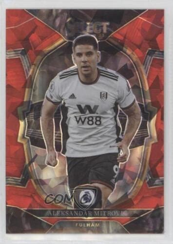 Panini Select Premier League Terrace Red Ice Prizm Aleksandar