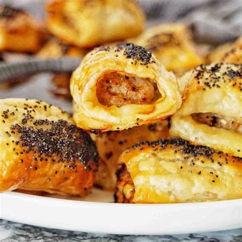 Pork And Fennel Sausage Rolls Sausage Rolls Fennel Sausage Pork