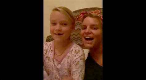 Jessica Simpson Sings With Daughter Maxwell On Her 8th Birthday Watch