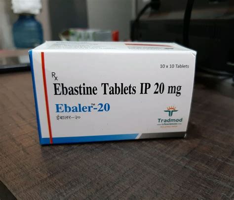 Tradmod Mg Ebastine Tablets Ip Mg Tablet Rs Strip Tradmod