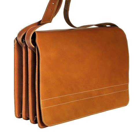 Gro E Aktentasche Lehrertasche Xxl Leder Cognac