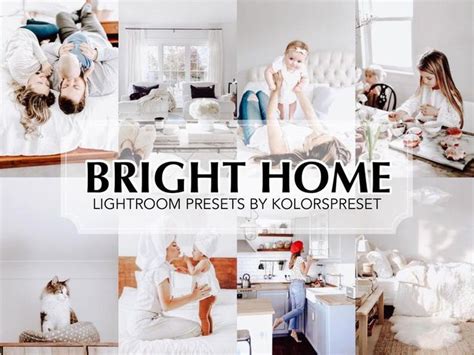 5 Bright Home Lightroom Presets For Mobile And Desktop Real Etsy