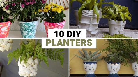 10 Diy Planters Youve Never Thought Of Youtube