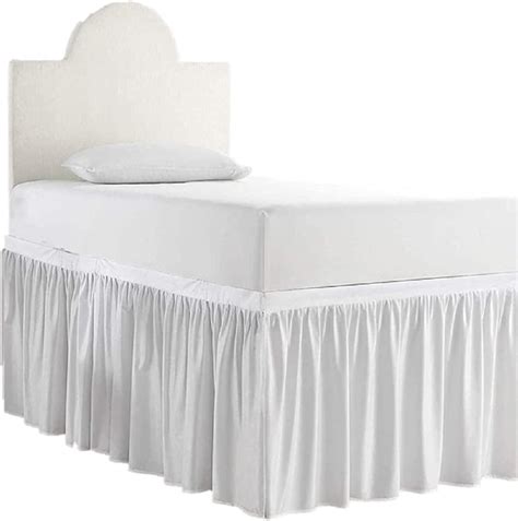 Ruffled Dorm Sized Bed Skirt Twin Xl College Dorm Bed Skirt