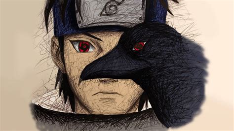 Download Shisui Sharingan Drawing Wallpaper | Wallpapers.com