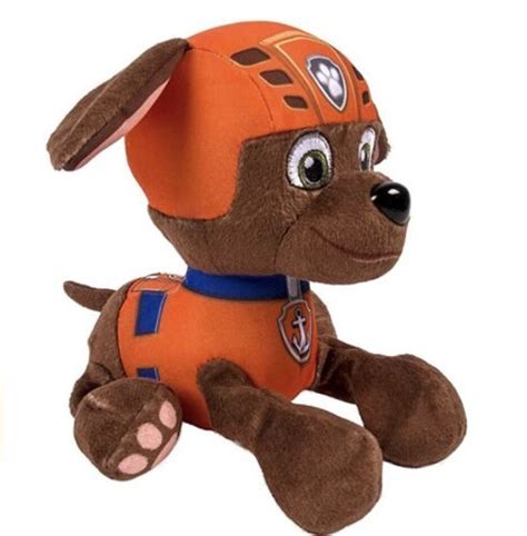 Paw Patrol -- 8" Zuma Plush Toy, Standing Plush For Ages 3 And Up ...