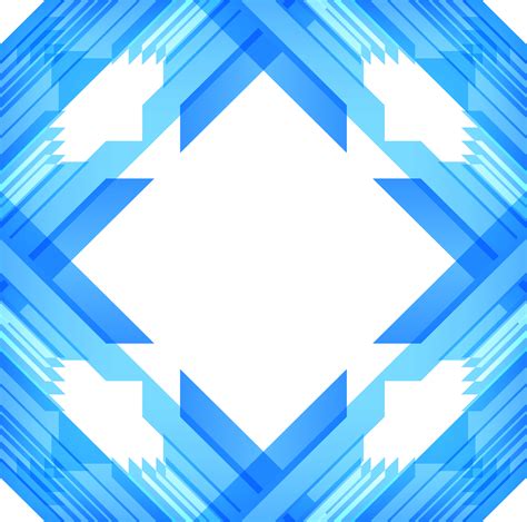 Technology Border Png Blue Border Design Sky Clipart Large Size Png