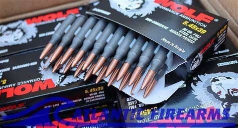 Wolf Performance Steel Cased Ammunition Atlantic Firearms Ar15 And Ak47 Rifles