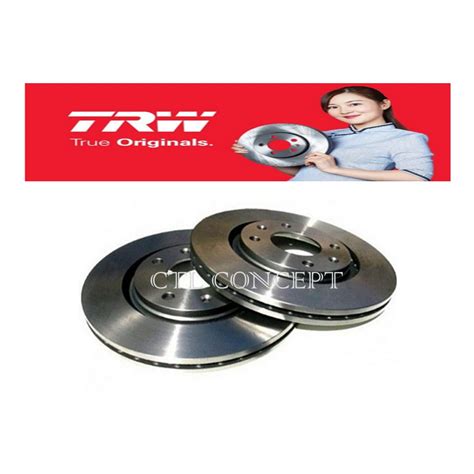 DISC ROTOR TOYOTA HILUX KUN25 KUN 26 KUN50 VIGO FORTUNER TRW