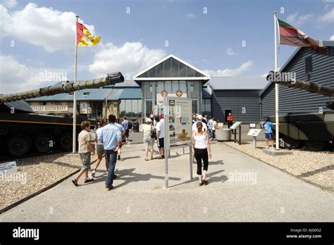 The Entrance To The Bovington Tank Museum Dorset Stock Photo Alamy