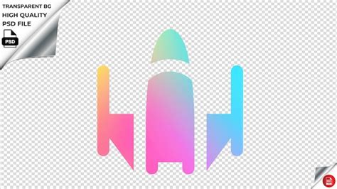 Fisrstarfighter Icono Vectorial Arco Iris De Colores PSD Transparente