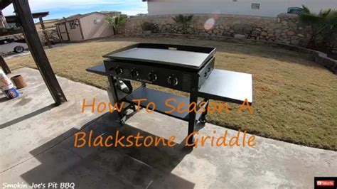 How To Season A Blackstone Griddle How To Re Season Your Blackstone Youtube