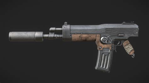 💣 Dieselpunk Weapons Download Free 3d Model By Roman Red Offcours1