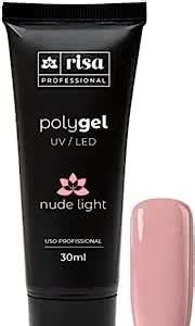 RISA POLYGEL NUDE LIGHT 30ML Amazon Br