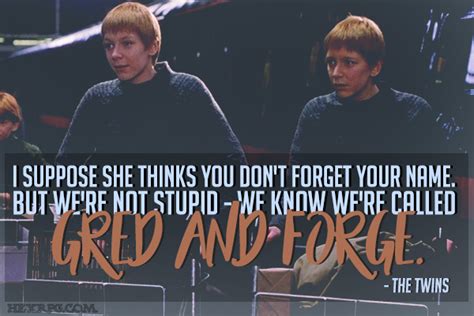 Harry Potter Hexrpg Quote Weasley Weasley Twins Fred Weasley