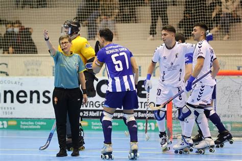 Oc Barcelos Bate Fc Porto Em Jogo Final Pol Mico H Quei Em Patins