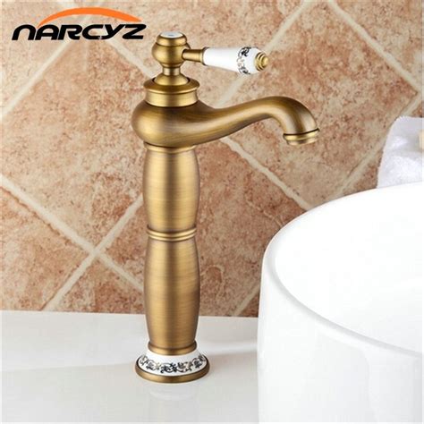 Antique Brass Basin Faucet