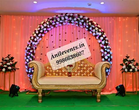 Arch Type Engagement Decoration Anil Events Bangalore