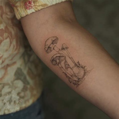 Mesmerizing Mushroom Tattoo Ideas + Meanings for 2024