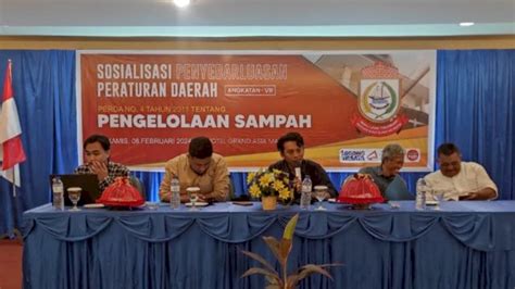 Sosialisasikan Perda Pengelolaan Sampah Sekretariat Dprd Makassar