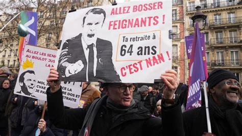 Franceses Salen A Las Calles Contra Reforma De Pensiones De Macron