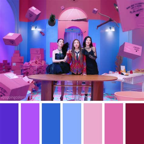 kpoppingcolors : Red Velvet - Queendom (2021) We are the Queens in...