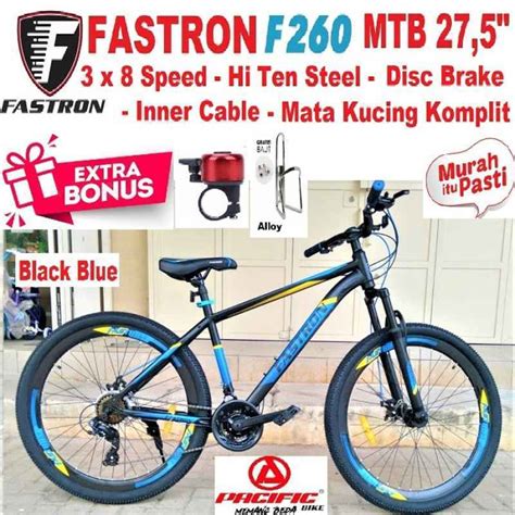 Jual Sepeda Gunung Mtb Inch Fastron Pacific F Al Frame Alloy